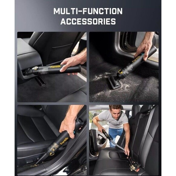 🔥Fanttik Slim V8 Apex 4 In 1 Portable Car Vacuum 19000PA High Power BNWT🔥 - Picture 7 of 10